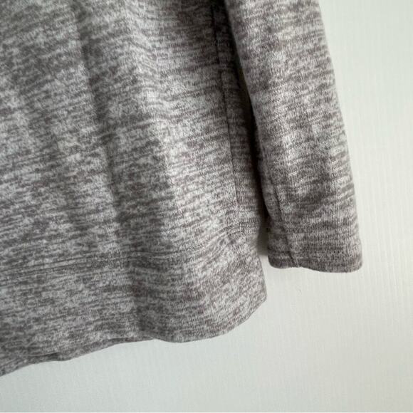 Prana grey pullover long sleeve top crewneck shirt size small - Picture 3 of 10